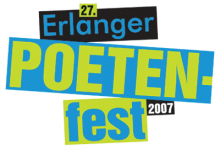 27. Erlanger Poetenfest 2007